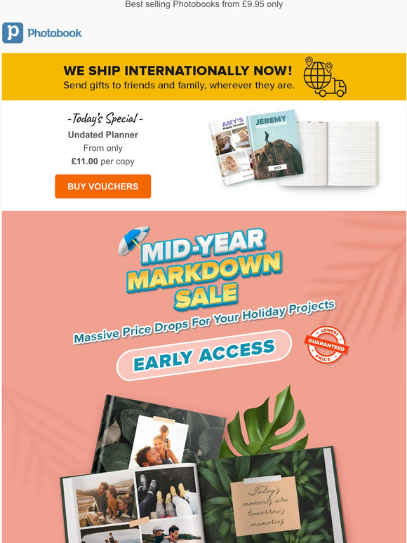 Photobook UK Get Your Mid Year Early Access Deals Milled