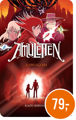 Amuletten Ildfuglen av Kazu Kibuishi 79kr