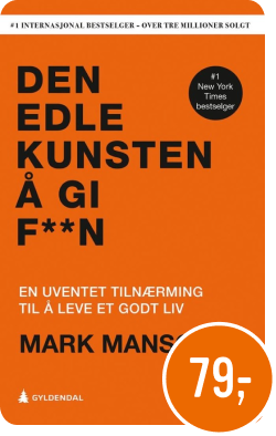 Den edle kunsten å gi faen av Mark Manson 79kr