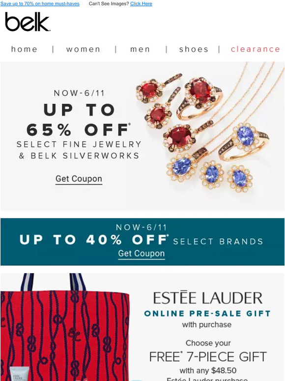 Belk Reserve your FREE 7piece Estée Lauder gift now! Milled