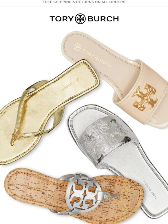 Four slip-on sandals for summer Fridays
