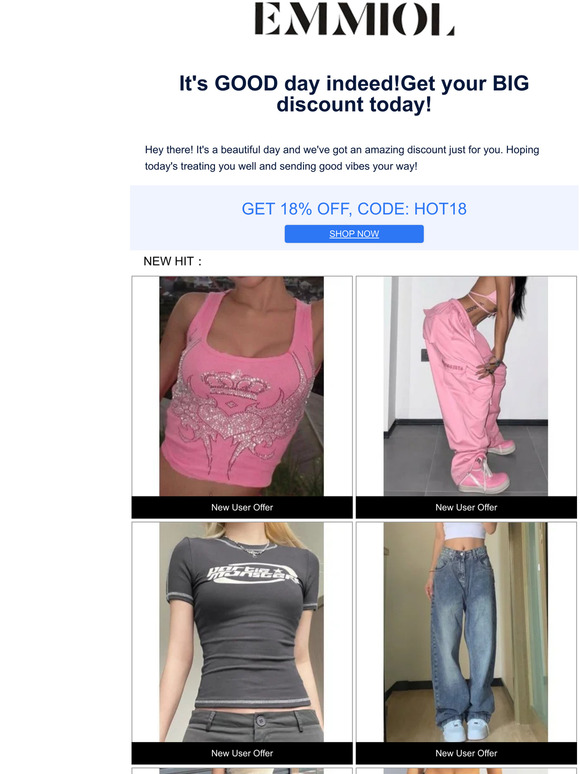 It's GOOD day indeed!Get your BIG discount today!