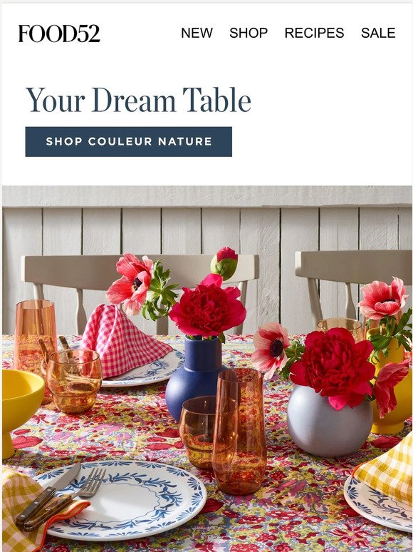 The new table linens your summer spread needs.