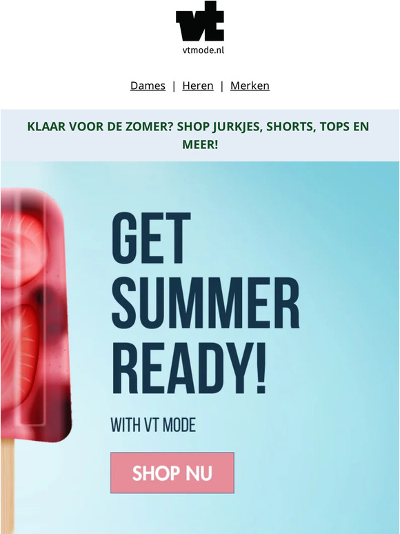 Klaar voor de hitte met onze zomercollectie 🔥