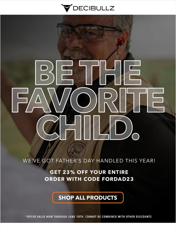 23% Off Everything For Dad! 💥