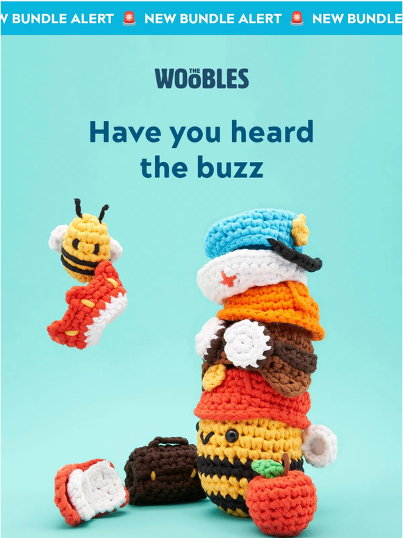 The Woobles: Our first-ever crochet book is here 🧶 📖