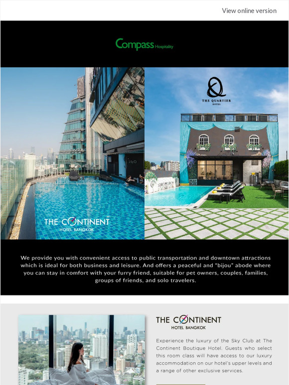 Boasting an unbeatable address and providing you a serene atmosphere