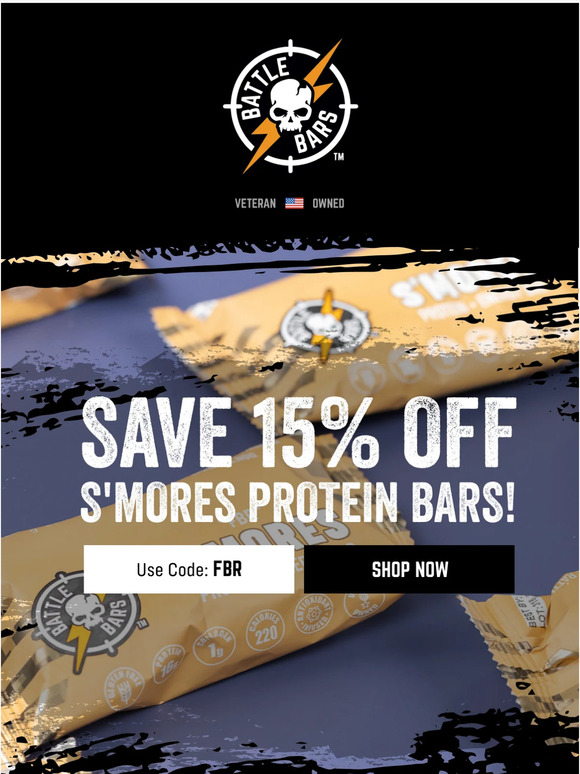 15% Off S'MORES! 🔥