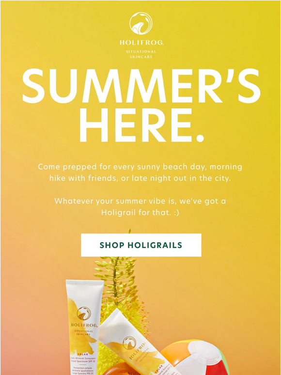 IT'S A GOOD SKIN SUMMER.