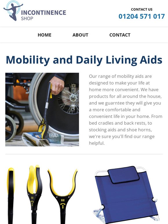 Make everyday life easier with daily living aids!