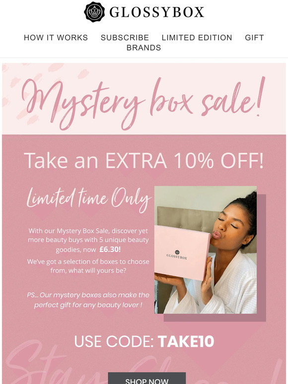 QUICK, MYSTERY BOX SALE NOW LIVE 😍