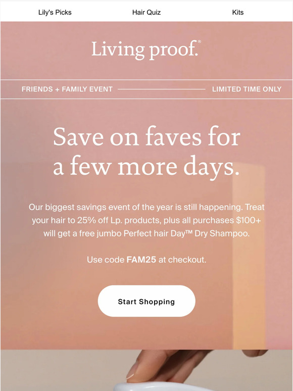 Don't miss out: 25% off + FREE gift