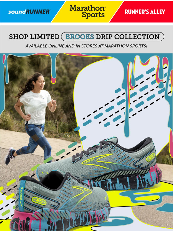 Marathon Sports Limited Edition Drip, Brooks Glycerin 20 Series 😎💅 Milled
