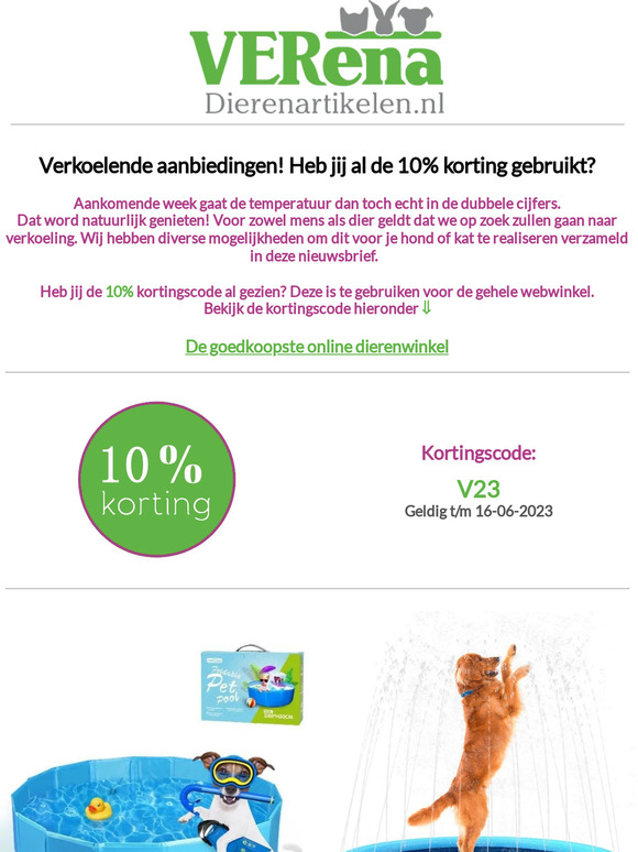 Verkoelende aanbiedingen + 10% korting! 🤩