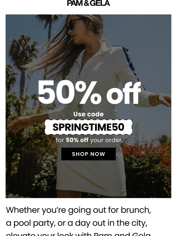 SPRING SALE FINALS DAYS ARE HERE