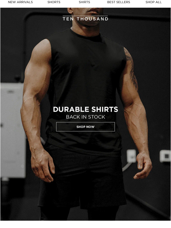 Back In Stock: Durable Shirts