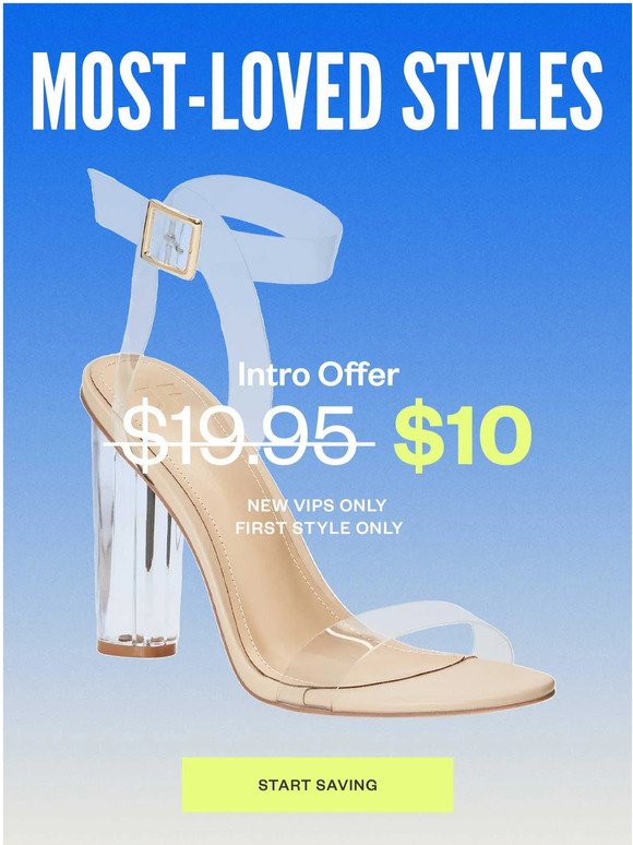 Most-Wanted Styles for $10 ❤️❤️