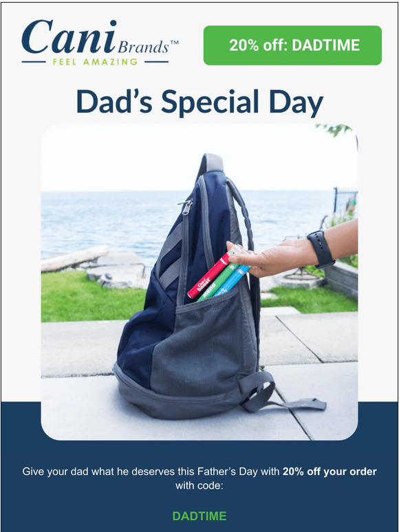 Give Dad what he deserves.