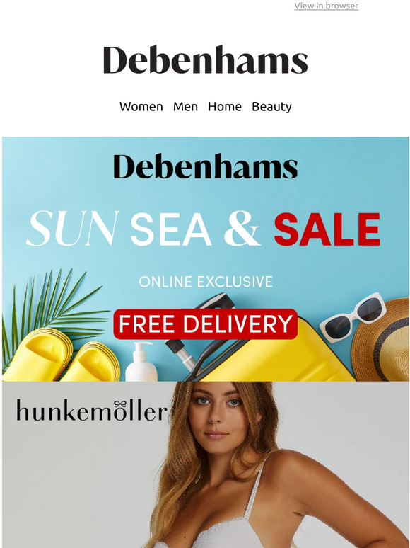 Debenhams: Enjoy our online exclusive SALE!