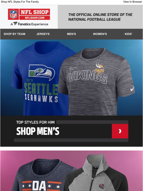 NFL Europe Shop DE: STARTS NOW! NFL Cyber Monday Sale is Live