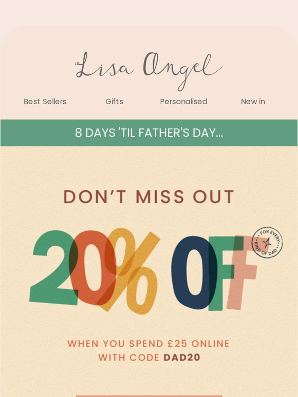 Your last chance to shop 20% off ⏰