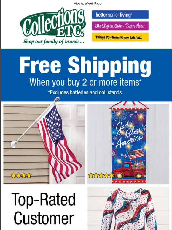 Collections Etc. Customer Favorites Shop the 4Star Plus Collection