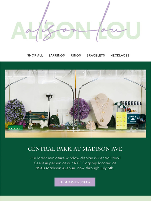 Miniature Central Park Window