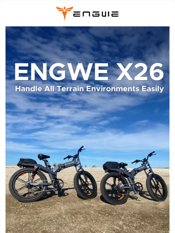 Engwe ENGWE X26 Makes Your Ride Handy! 🚵‍♂️ Milled