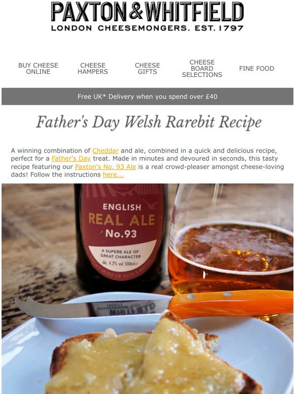 A Mouth-watering Father's Day Recipe Inside...