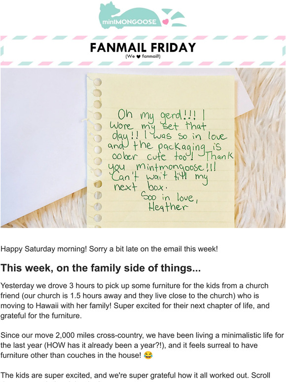 [Fanmail Friday] The Mosquitos are Out! 🦟🚫