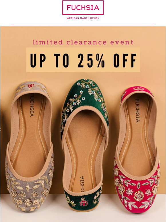 Limited Clearance Event - Only 500 Pairs Available!