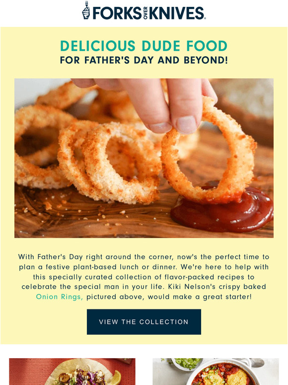 Forks over Knives Crispy Baked Onion Rings Milled