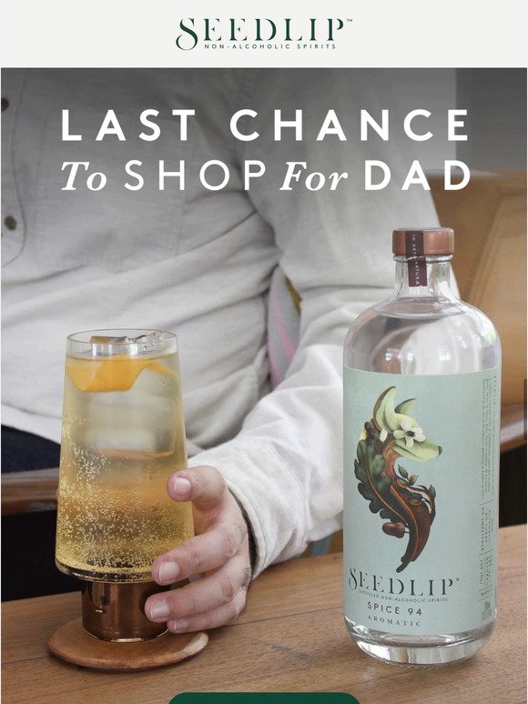 Last chance to shop for Dad