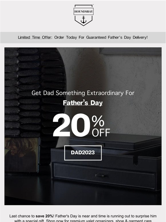 Act Now! 20% OFF with DAD2023