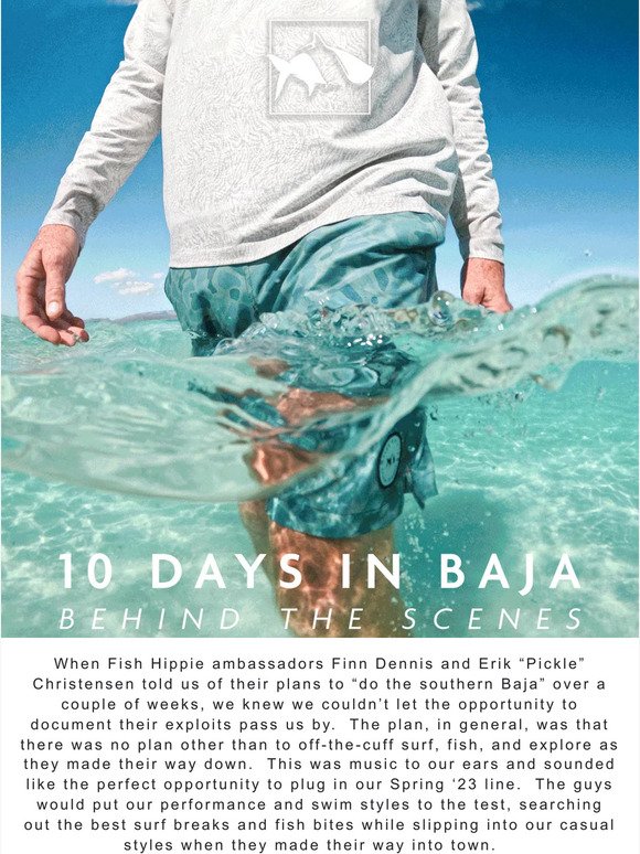 FISH HIPPIE: 10 Days in Baja