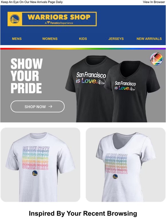 Celebrate Pride Month – Warriors Style!