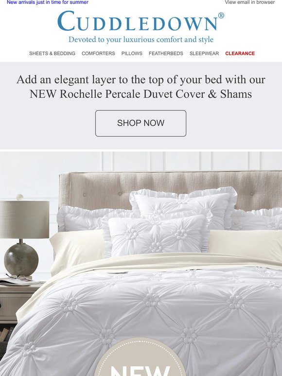 ​Introducing new elegant bedding & more