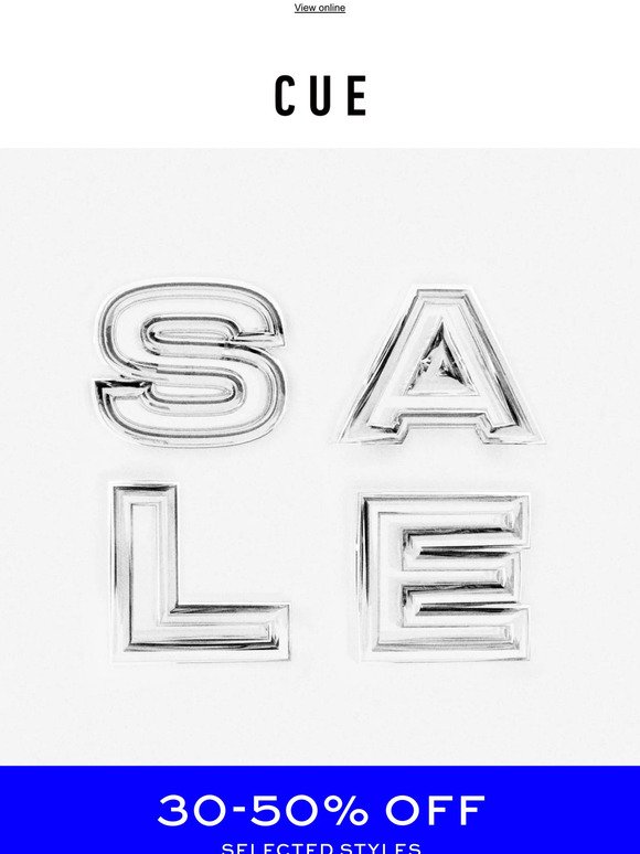 —, don’t miss our sale!
