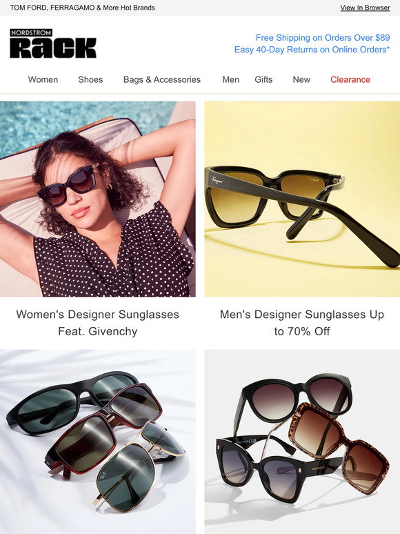 Nordstrom Sunglasses Event! Up to 70 Off Designer, Trendy & MustHave