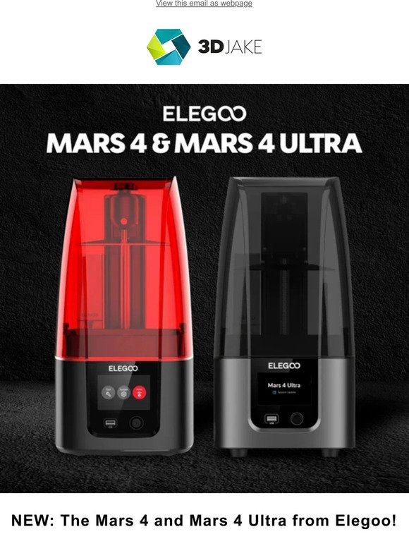 Elegoo Mars 4 Ultra - 3DJake International