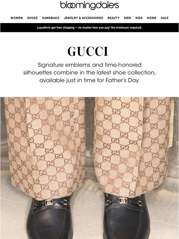 Bloomingdale's Gucci’s newest collection is here! Milled