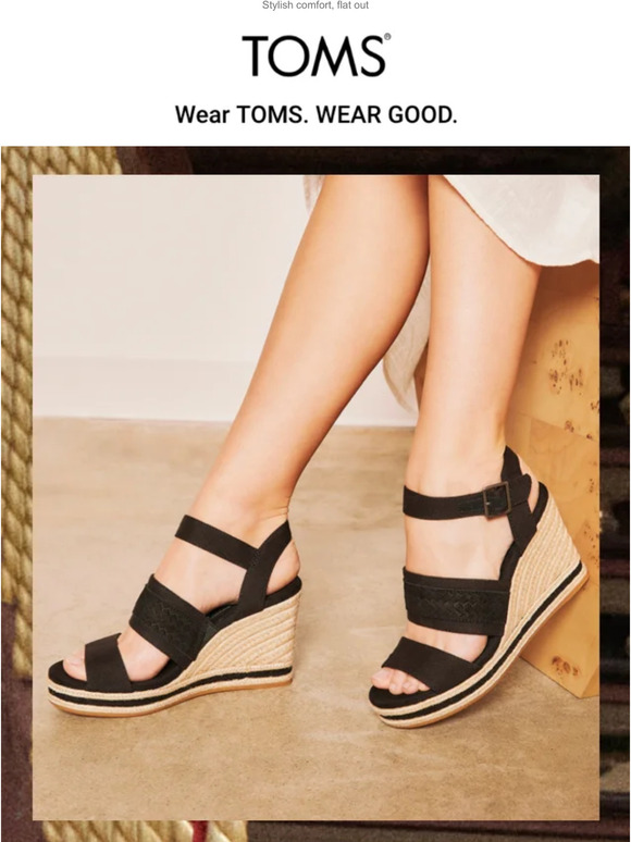 TOMS Email Newsletters Shop Sales, Discounts, and Coupon Codes