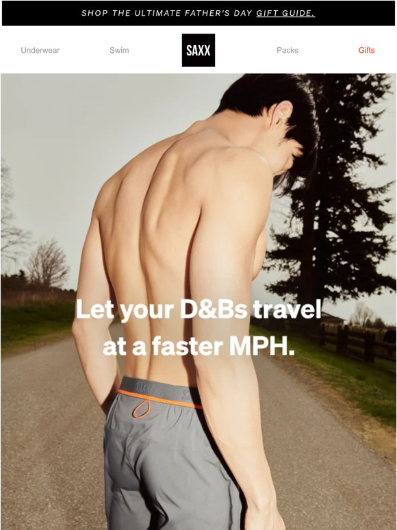SAXX Underwear Email Newsletters Shop Sales, Discounts, and Coupon Codes