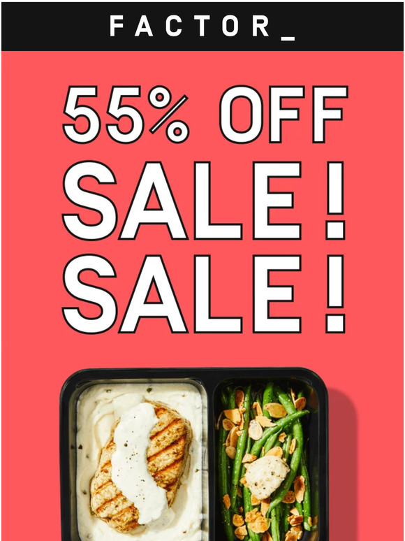 You Can Currently Get 50% Off Factor 75 Meals & Dinner Has Never Been  Easier (or More Affordable!) – SheKnows