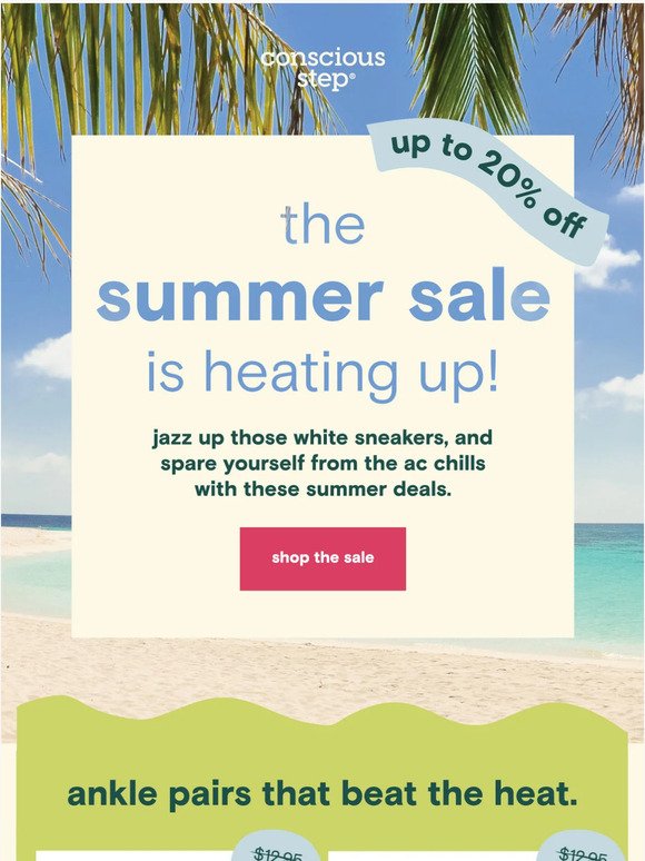 Our Summer Sale is on ☀️