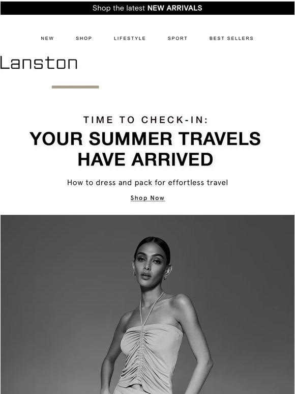 Time to Check-In: How to dress and pack for effortless travel