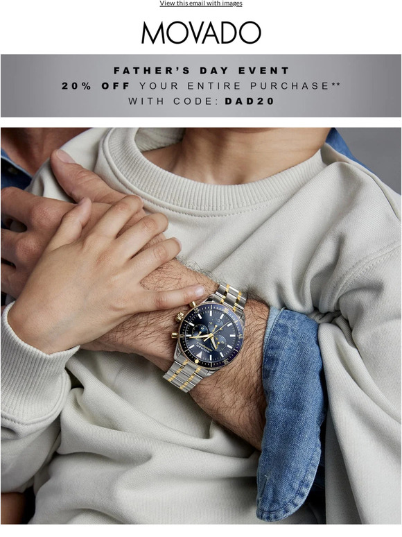 20% Off the Coolest Blue Dials for Dad