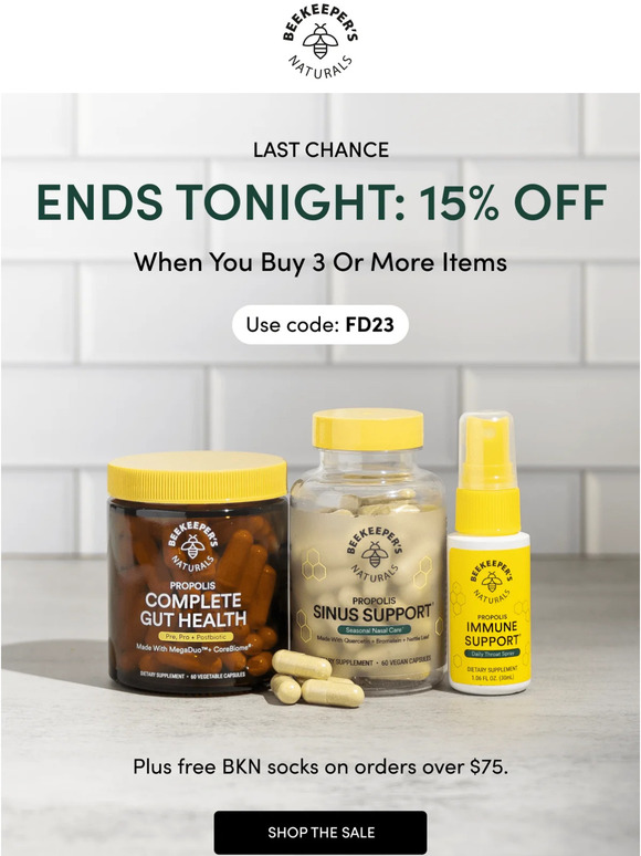 Ends Tonight | 15% Off For Dad