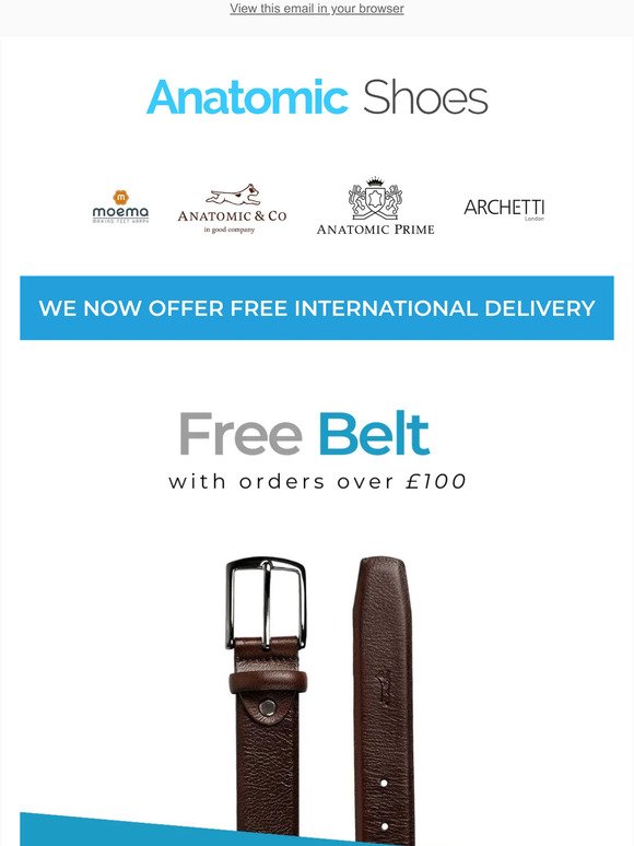 Free Premium Leather Belt With Purchase