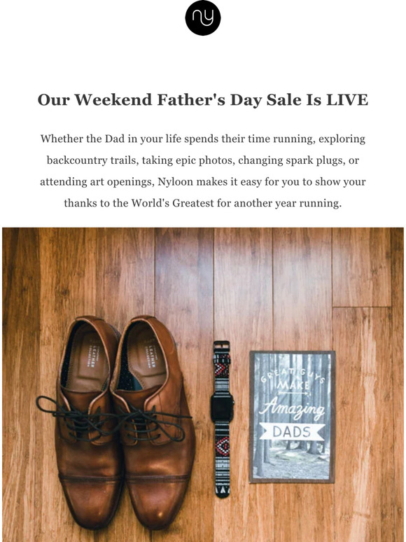 20% Off Father's Day Sale Starts Now 🚀
